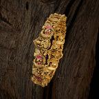 Silver Temple Bangle 48