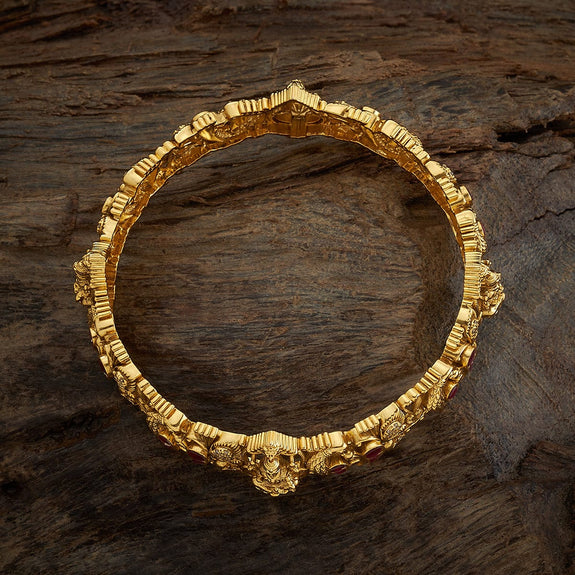 Silver Temple Bangle 48