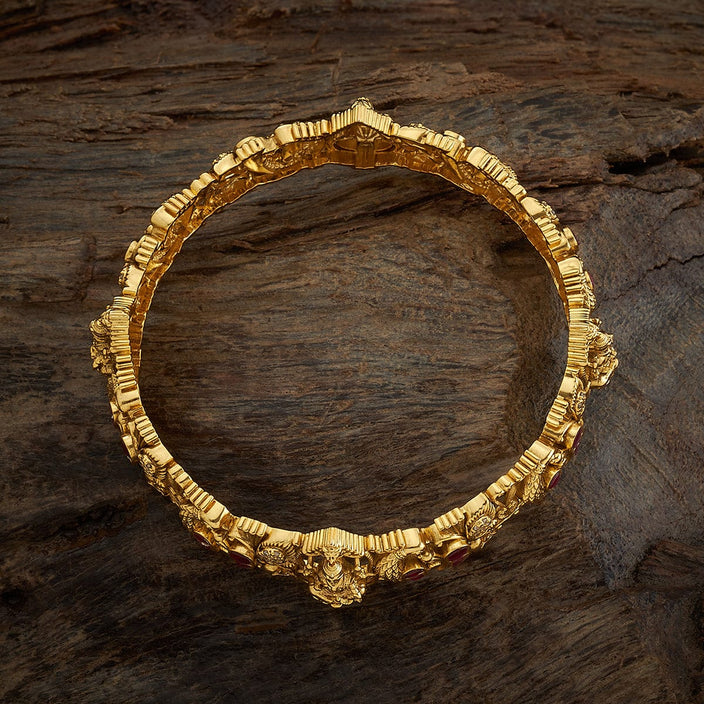 Silver Temple Bangle 43