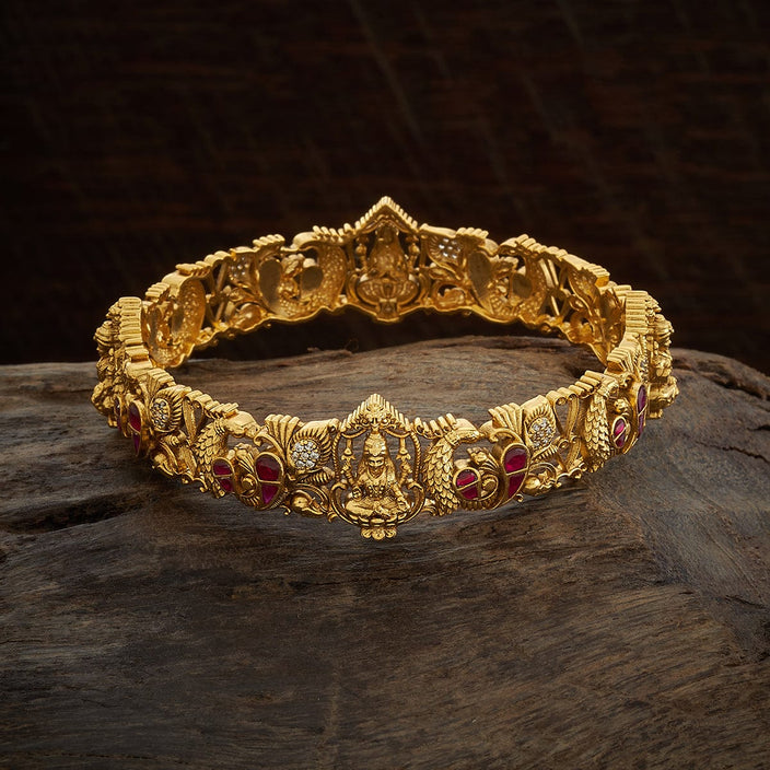 Silver Temple Bangle 43