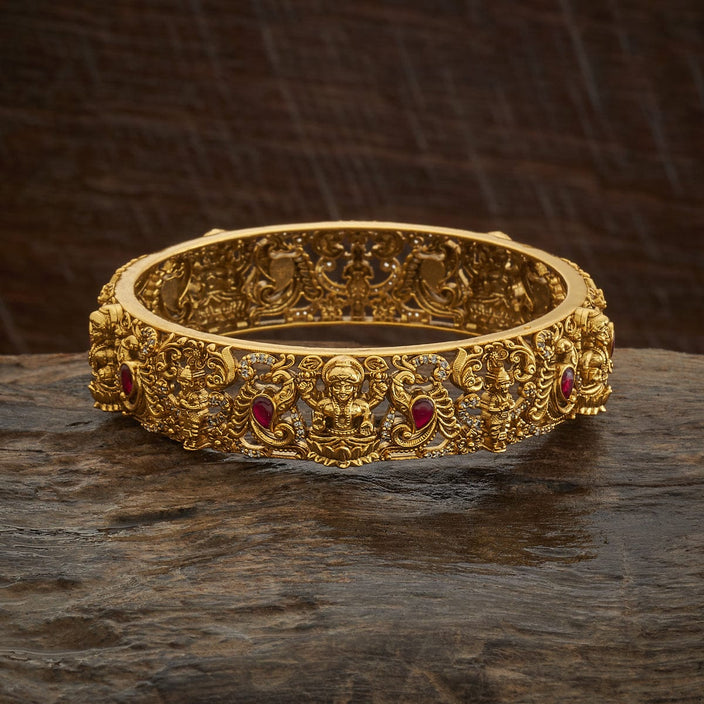 Silver Temple Bangle 47