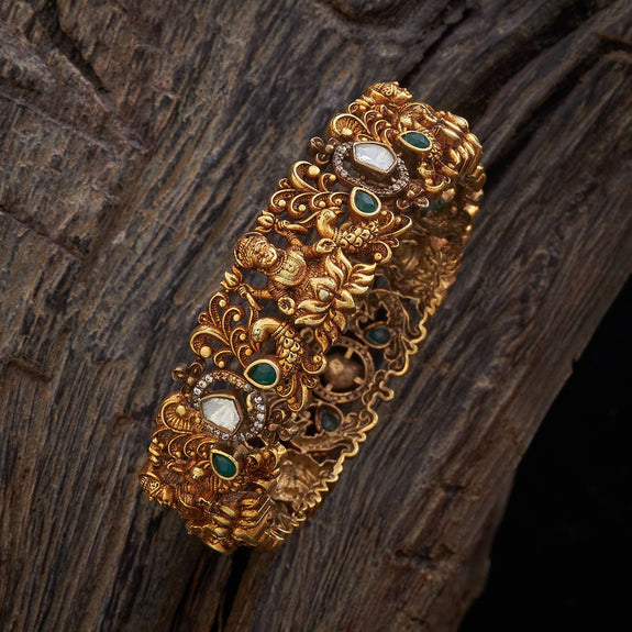 Silver Temple Bangle42