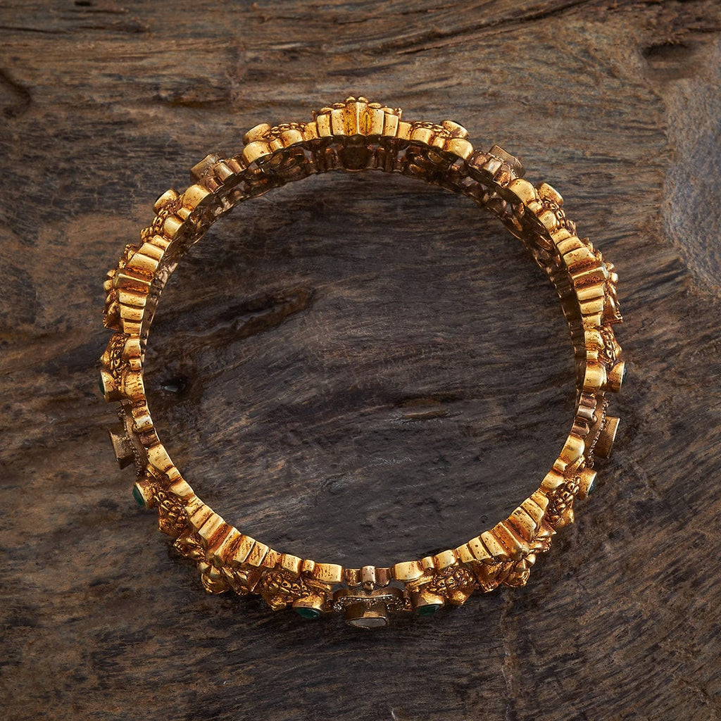 Silver Temple Bangle 23