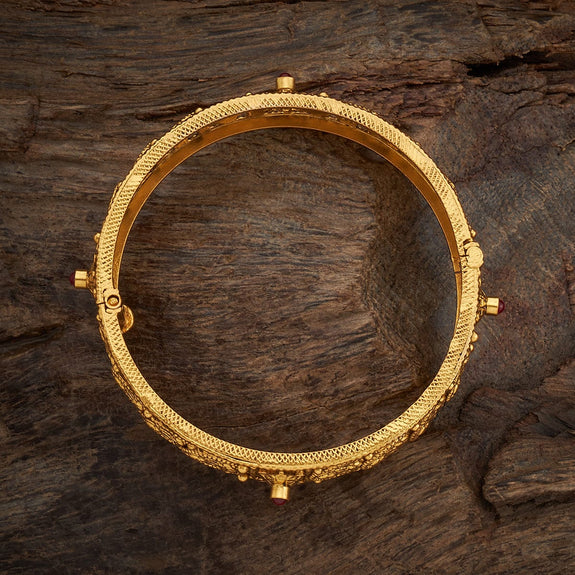 Silver Temple Bangle 46