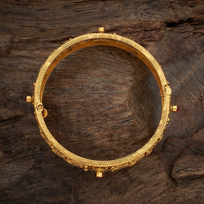 Silver Temple Bangle 1