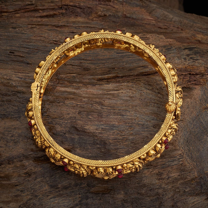 Silver Temple Bangle 53