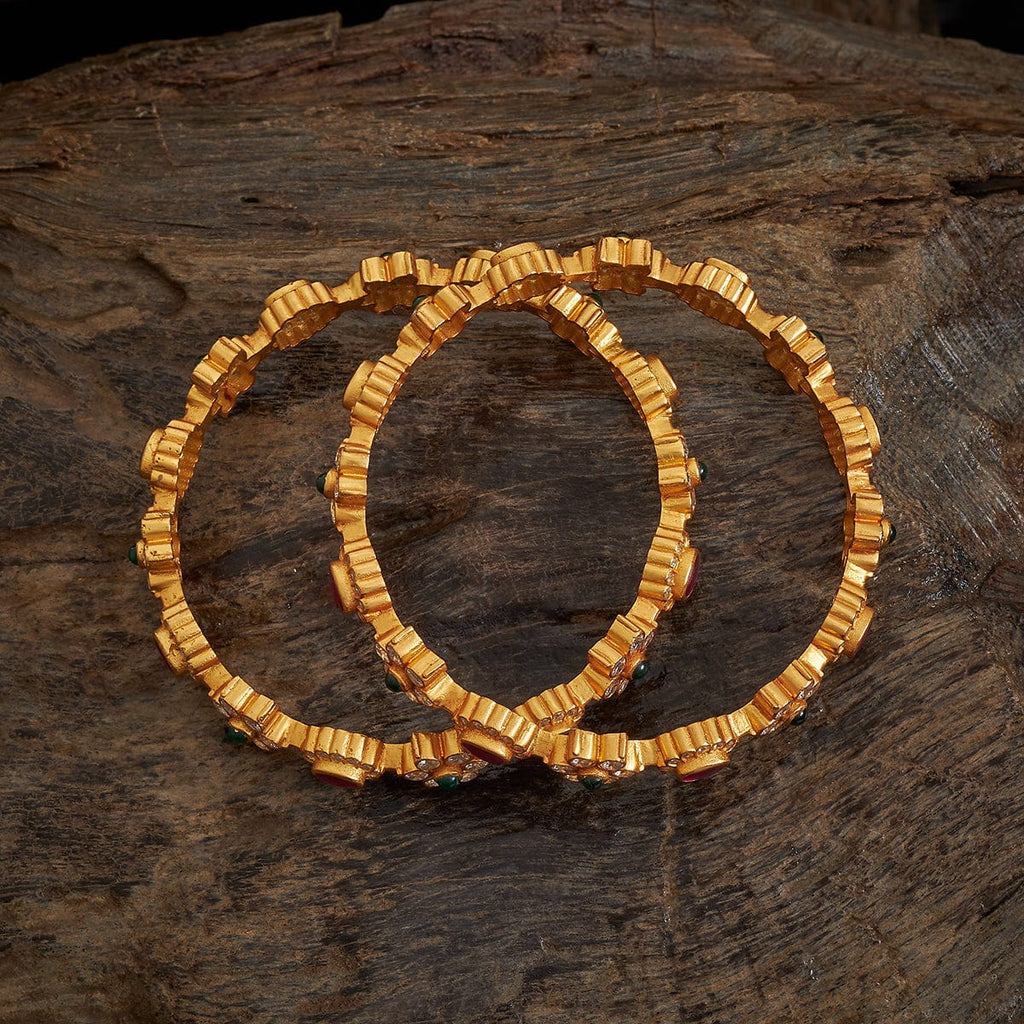 Silver Temple Bangle 39