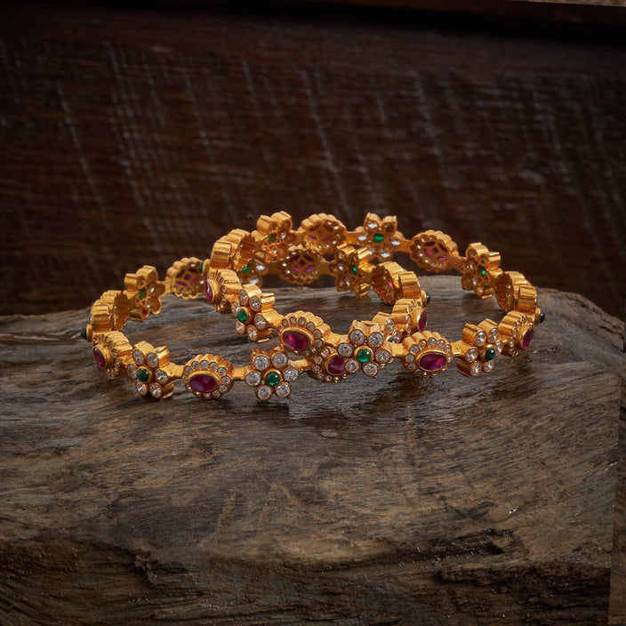 Silver Temple Bangle 41