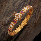 Silver Temple Bangle 16