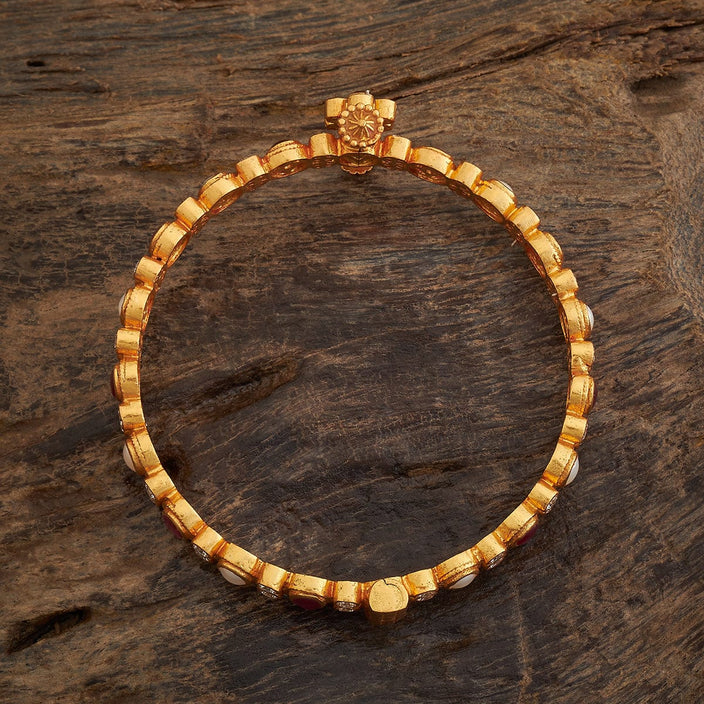 Silver Temple Bangle 16