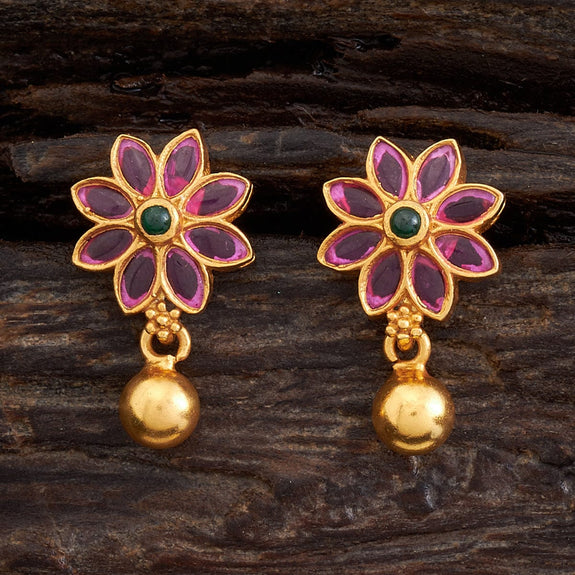 Silver Temple Earring 2