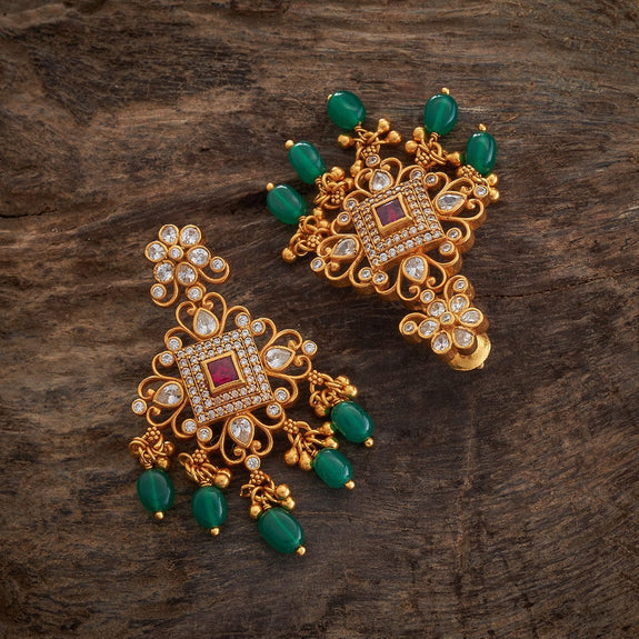 Silver Temple Earring - 20