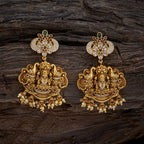Silver Temple Earring-30