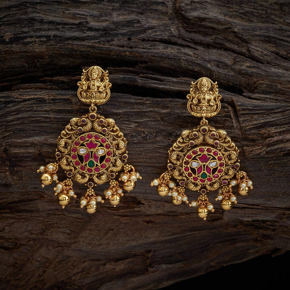 Silver Temple Earring 6