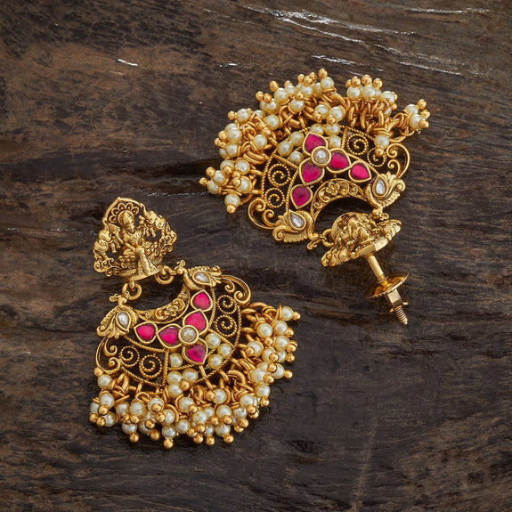 Silver Temple Earring 5