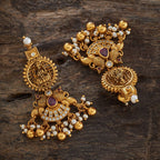 Silver Temple Earring 17