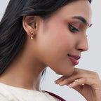 Silver Temple Earring 2