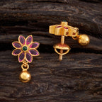 Silver Temple Earring 2