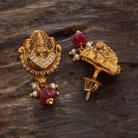 Silver Temple Earring 7