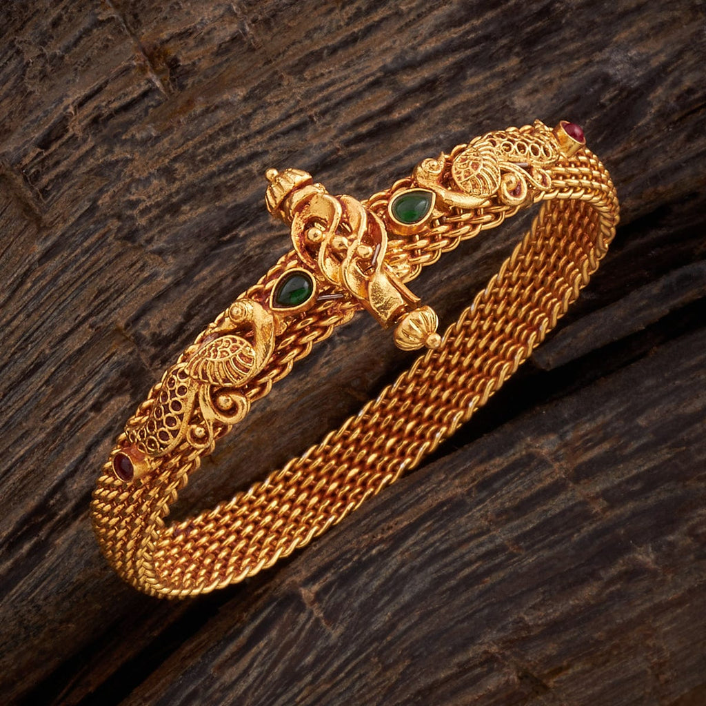 Silver Temple Kada go vintage this festive and wedding season