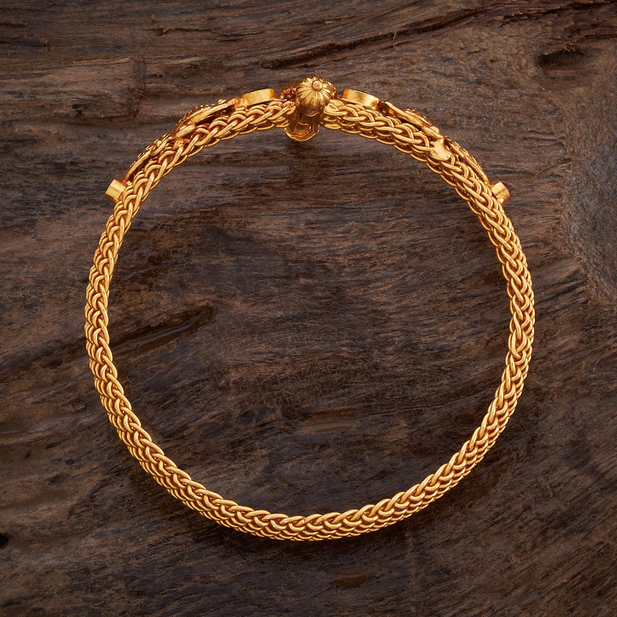 Silver Temple Kada go vintage this festive and wedding season