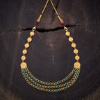 Silver Temple Necklace multiple layers