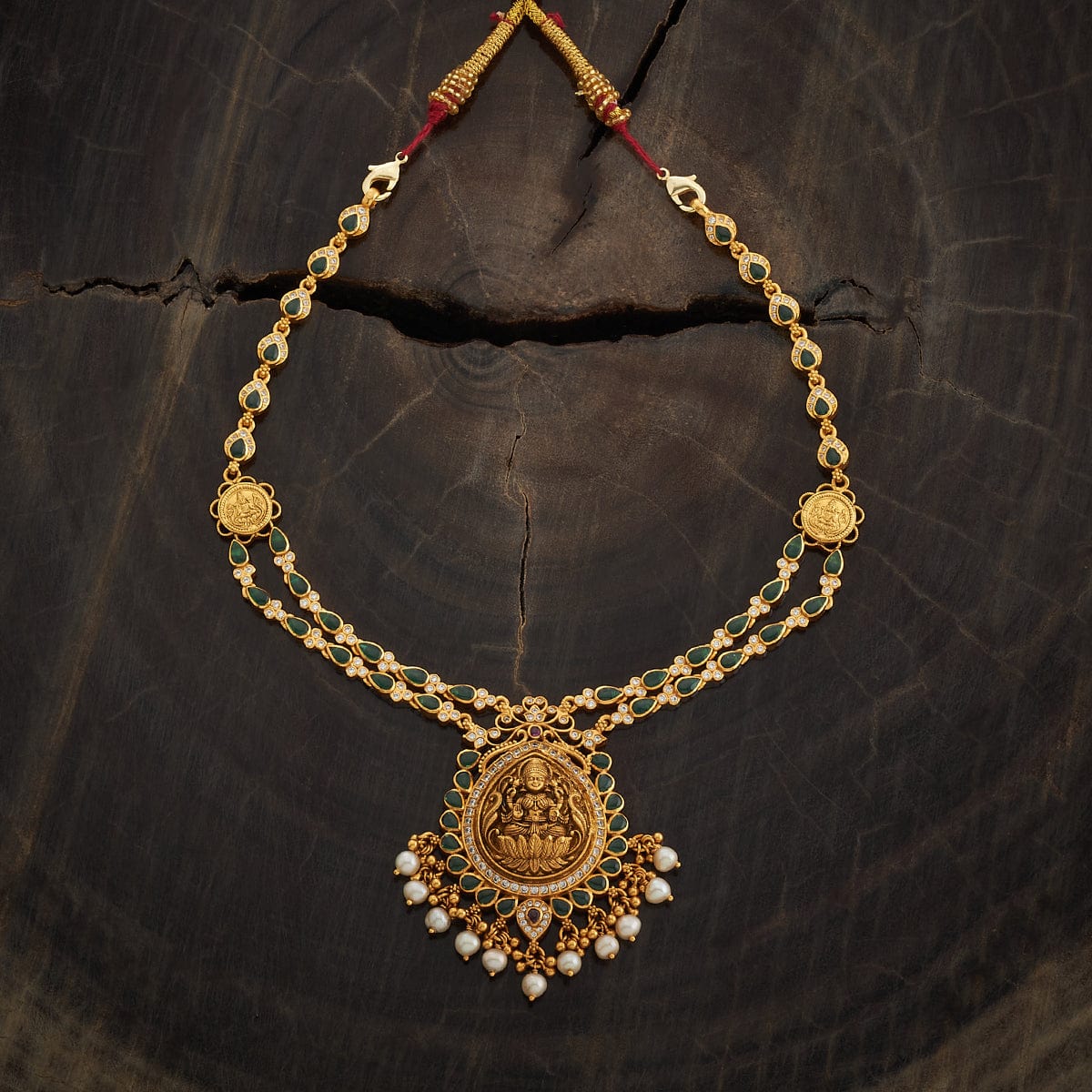 Silver Temple Necklace elements