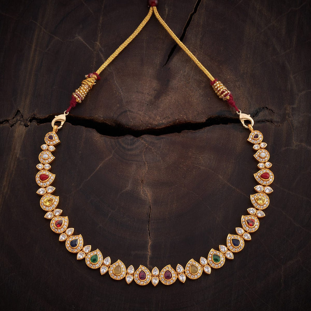 Silver Temple Necklace traditional look