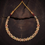 Silver Temple Necklace traditional look