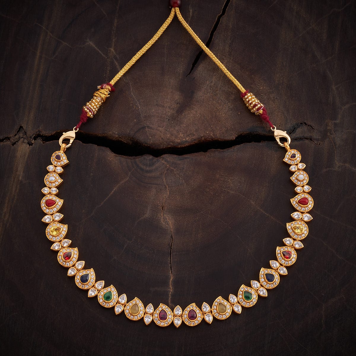 Silver Temple Necklace traditional look