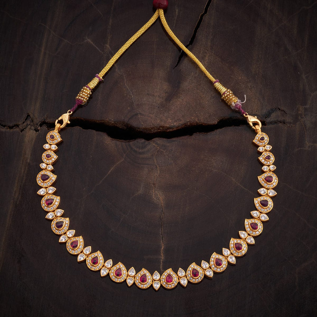 Silver Temple Necklace traditional look