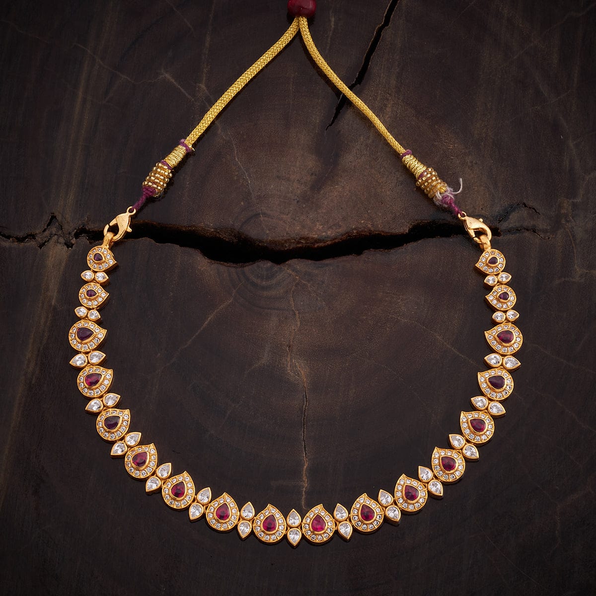 Silver Temple Necklace traditional look