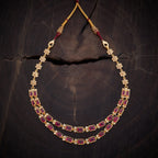 Silver Temple Necklace sit gracefully