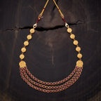 Silver Temple Necklace multiple layers