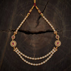 Silver Temple Necklace Short