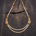 Silver Necklace  Adjustable