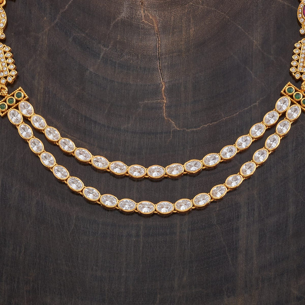 Silver Necklace  Adjustable