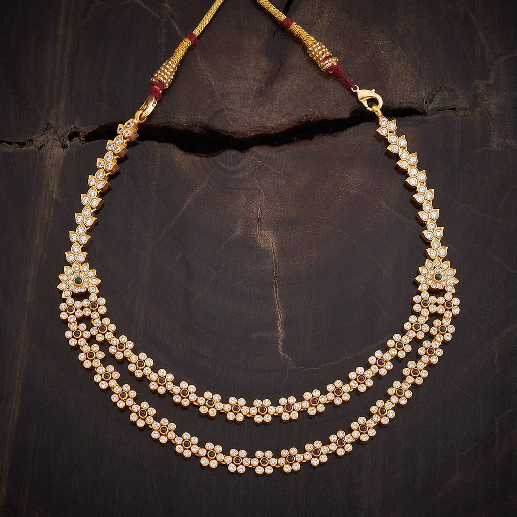 Silver Temple Necklace attractive spinal stones