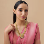 Silver Temple Necklace appearance and exquisite stone