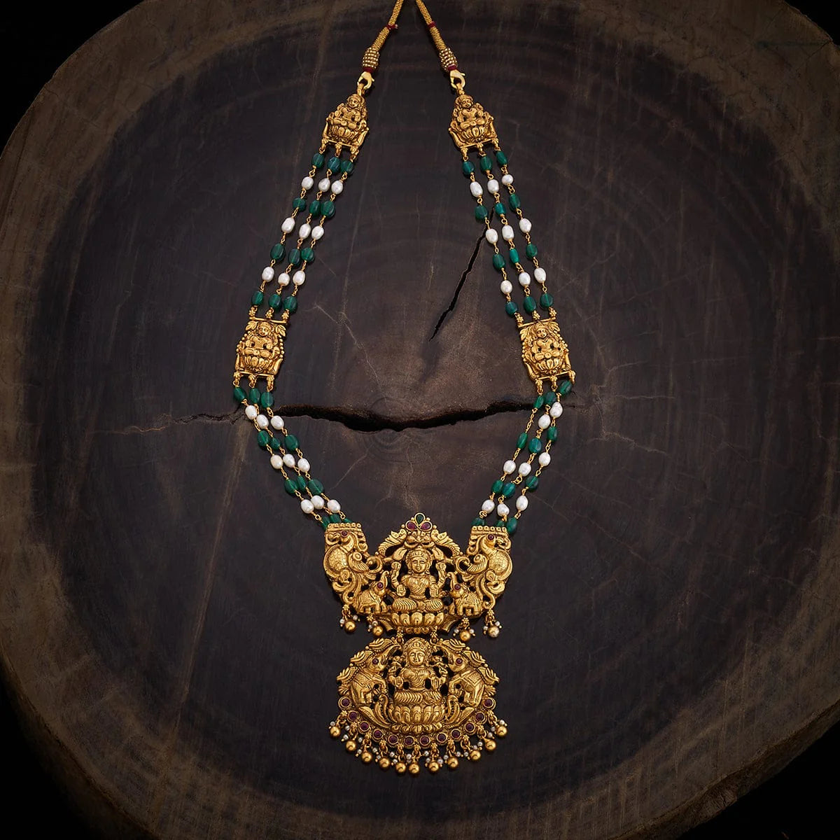 Silver Temple Necklace craftsmen’s work