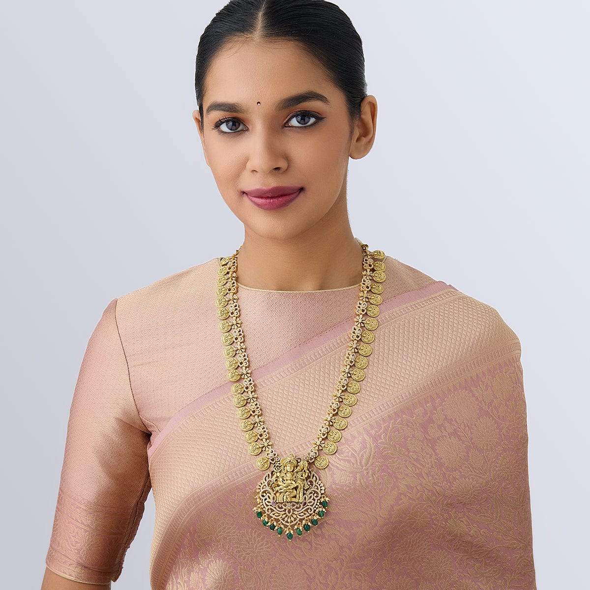 Silver Temple Necklace show-stopper