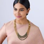 Silver Temple Necklace traditional attire needs