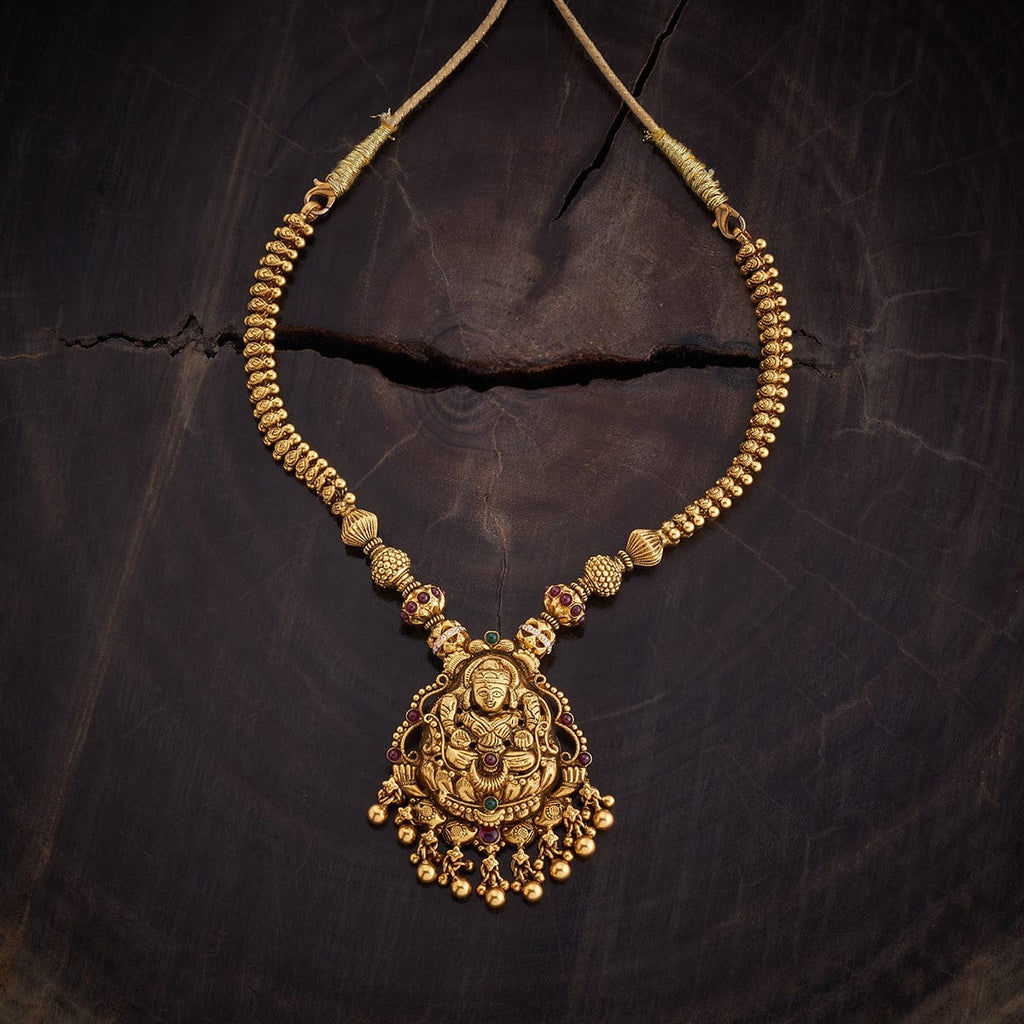 Silver Temple Necklace Spinal