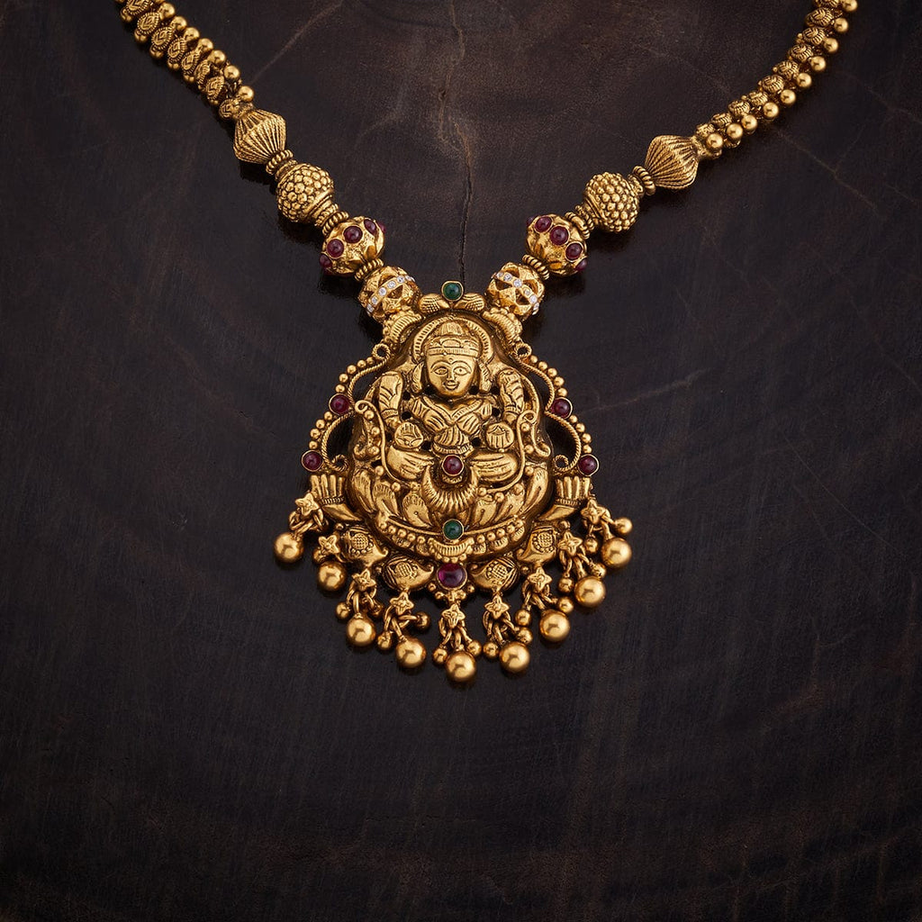 Silver Temple Necklace Spinal