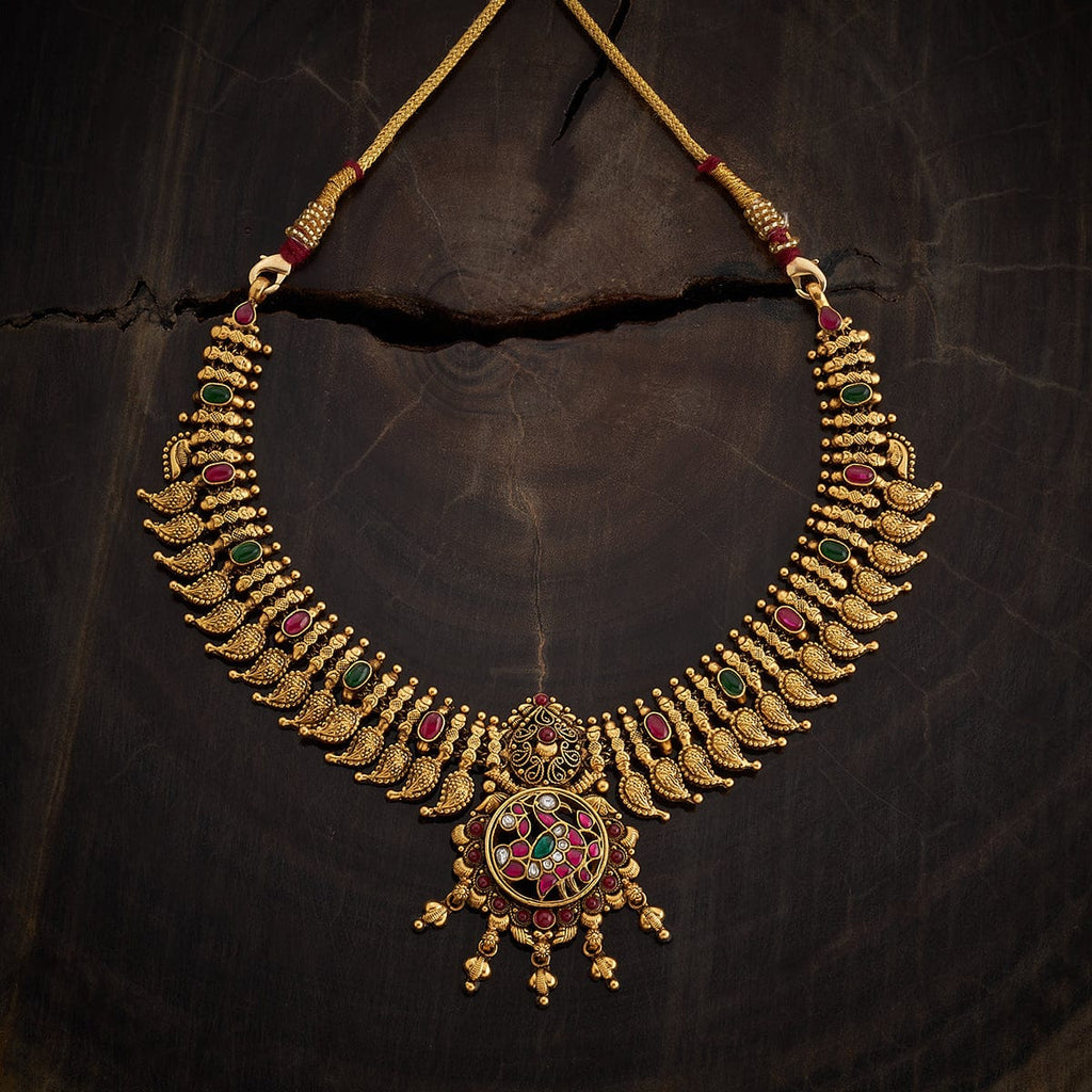 Silver Temple Necklace traditional jewellery