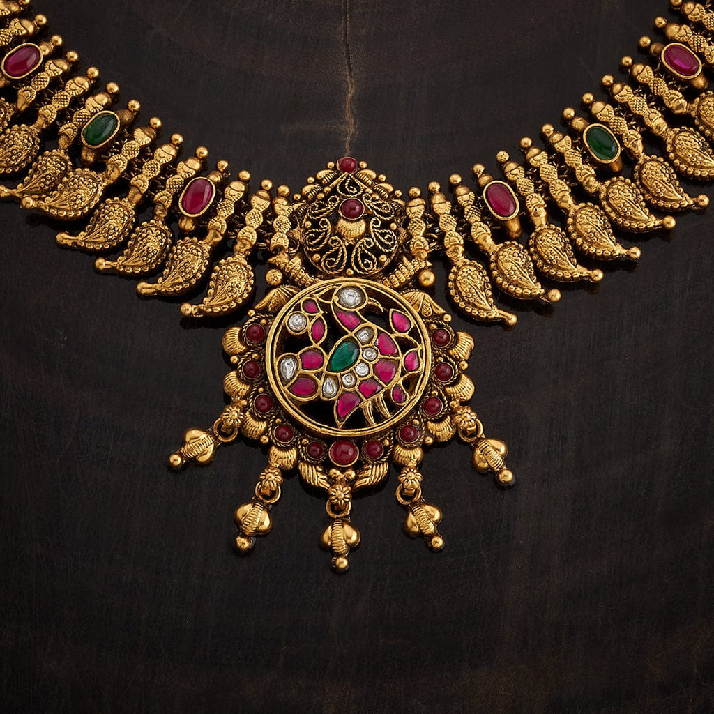 Silver Temple Necklace traditional jewellery