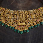 Silver Temple Necklace Beads