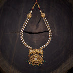 Silver Temple Necklace Meticulously