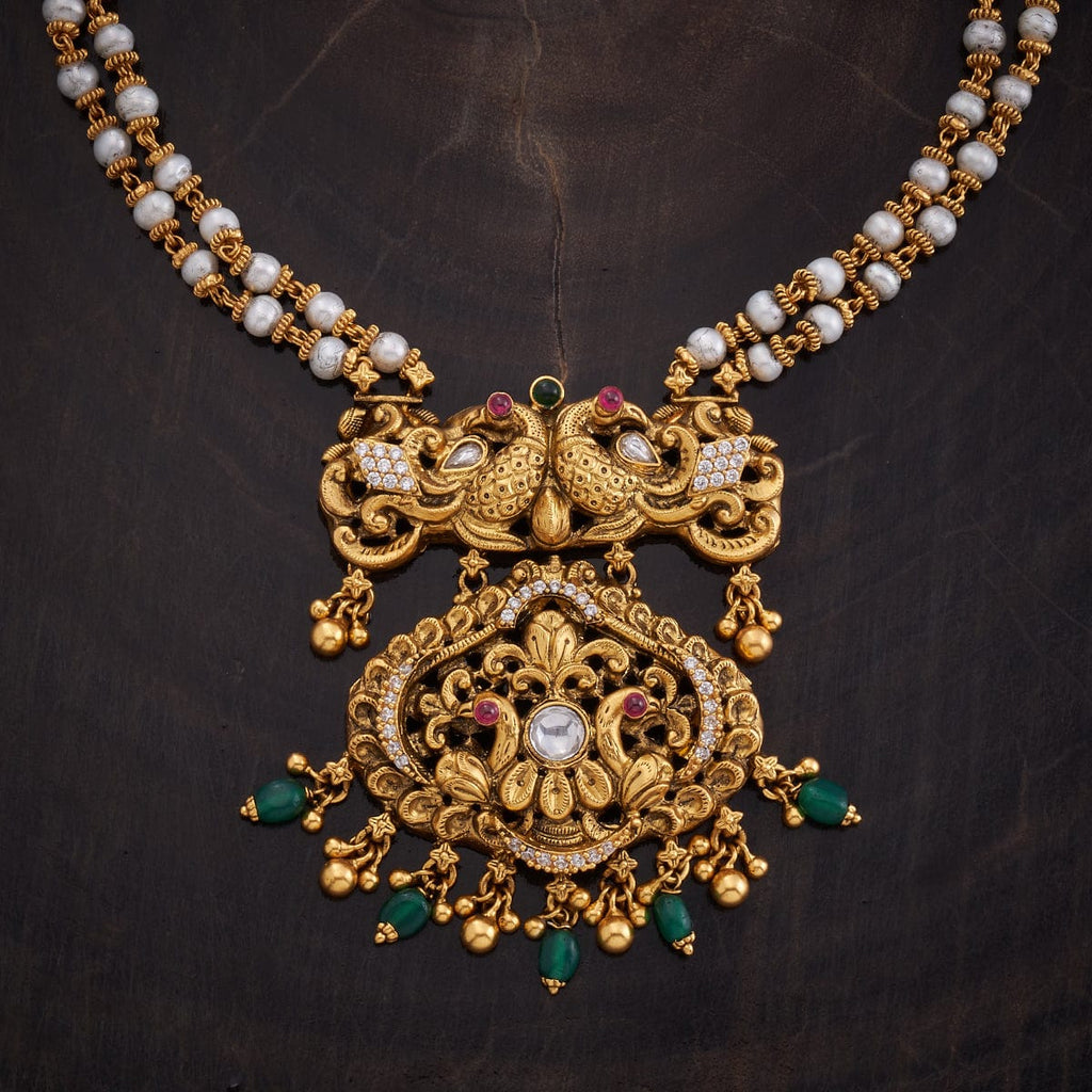 Silver Temple Necklace Meticulously