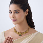 Silver Temple Necklace Thread